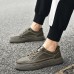 Genuine Leather Men's Shoes Casual Sneakers Shoes Outdoor Comfy Designer Zapatos Hombre Handmade Shoes