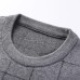 High Quality Men's Knitted Pullover Autumn/Winter New Striped European Business Casual Simplicity Fashion Trend Warm Men Sweater