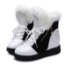 Women Boots platform Winter Shoes Women Snow Boots Platform Keep Warm Ankle Winter Boots With Thick Fur Heels Botas